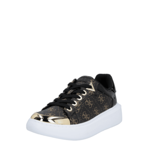 GUESS Sneaker low 'BRANDYN' maro / auriu / alb imagine