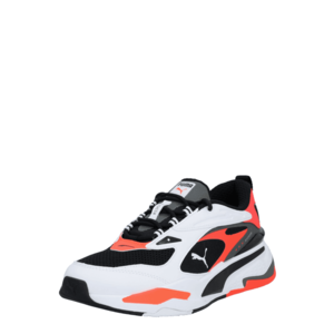 PUMA Sneaker low alb / negru / roșu imagine