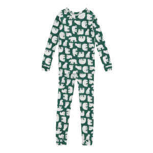 GAP Pijamale 'POLAR BEAR' verde / alb imagine