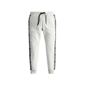 HOLLISTER Pantaloni gri deschis / alb / negru imagine