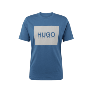HUGO Tricou 'Dolive' albastru fumuriu / gri argintiu imagine