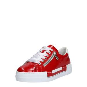 RIEKER Sneaker low roși aprins / alb imagine