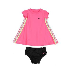Nike Sportswear Kleid 'RAINBOW TAPING DRESS' roz imagine