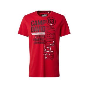 CAMP DAVID Tricou roșu sânge imagine