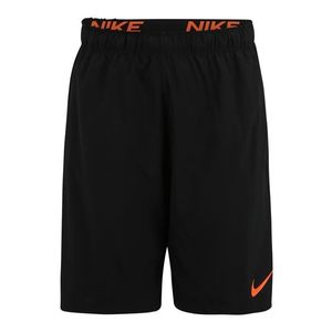 NIKE Pantaloni sport 'Flex' negru / portocaliu imagine