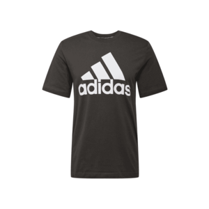 ADIDAS PERFORMANCE Tricou funcțional alb / verde închis imagine