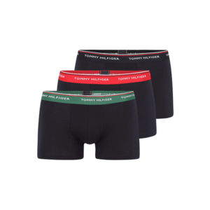 Tommy Hilfiger Underwear Boxeri negru / roșu / alb / verde imagine