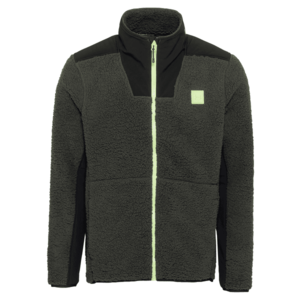 UNDER ARMOUR Jachetă fleece funcțională 'Legacy Sherpa' verde închis / negru / verde neon imagine