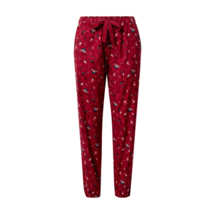 Hunkemöller Pantaloni de pijama 'Ski' roşu închis / culori mixte imagine