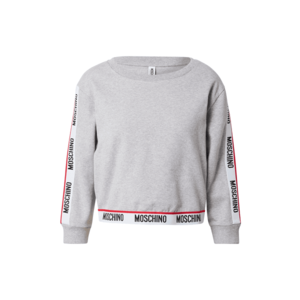 Moschino Underwear Bluză de noapte gri / negru / roșu / alb imagine