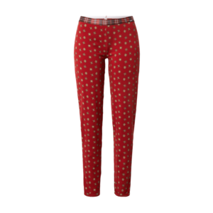 Skiny Pantaloni de pijama alb / roșu / galben auriu imagine