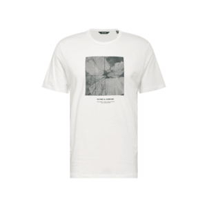 Only & Sons Tricou 'EDISON' offwhite / negru imagine