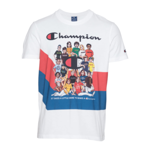 Champion Authentic Athletic Apparel Tricou alb / culori mixte imagine