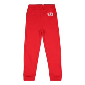 GAP Pantaloni roșu / alb / gri deschis imagine