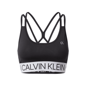 Calvin Klein Performance Sutien sport alb / negru imagine