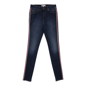 TOMMY HILFIGER Jeans 'SYLVIA' albastru cobalt / alb / roșu imagine