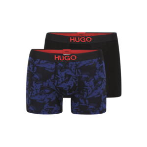 HUGO Boxeri albastru / negru / roșu imagine