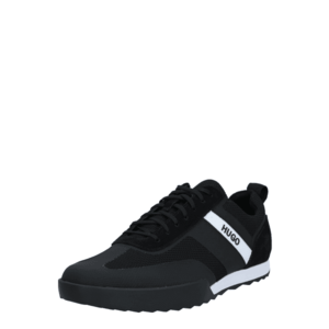 HUGO Sneaker low 'Matrix' negru / alb imagine