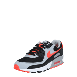 Nike Sportswear Sneaker low 'Nike Air Max 90' roșu orange / negru / gri imagine