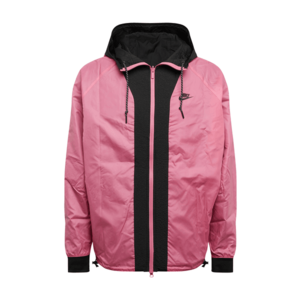 Nike Sportswear Geacă de primăvară-toamnă negru / roz imagine