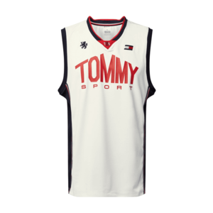 Tommy Sport Tricou funcțional roșu / alb / albastru cobalt imagine