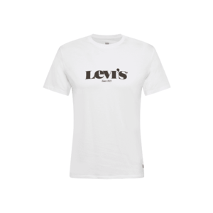 LEVI'S Tricou alb / negru imagine