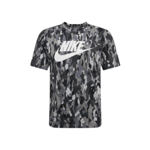 Nike Sportswear Tricou gri / negru / gri deschis / gri închis imagine