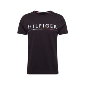 TOMMY HILFIGER Tricou negru / alb / albastru / roșu imagine