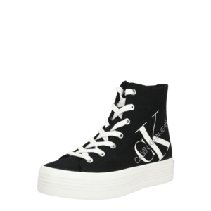 Calvin Klein Jeans Sneaker înalt alb / negru imagine