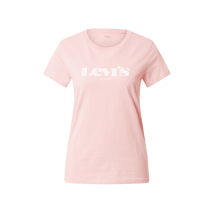 LEVI'S Tricou roz / alb imagine