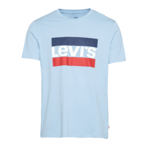 LEVI'S Tricou albastru deschis / alb / roșu / albastru închis imagine