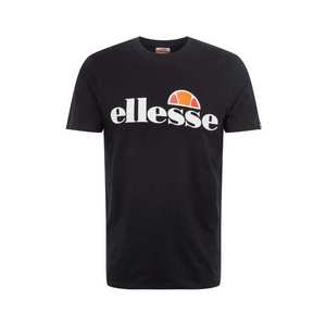 ELLESSE Tricou negru / alb / portocaliu / roșu imagine