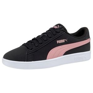 PUMA Sneaker low 'Smash' negru / roz imagine