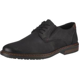 RIEKER Pantofi cu șireturi negru / maro imagine