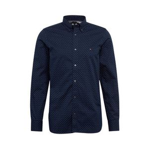 TOMMY HILFIGER Cămașă 'SLIM GEO' alb / navy imagine