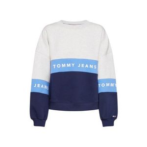 Tommy Jeans Bluză de molton gri / albastru imagine