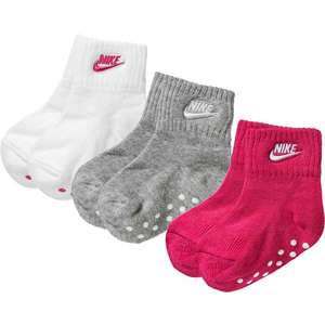Nike Sportswear Șosete roz / gri / alb imagine