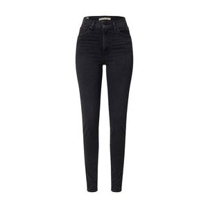 LEVI'S Jeans 'MILE HIGH SUPER SKINNY BLACKS' negru denim imagine