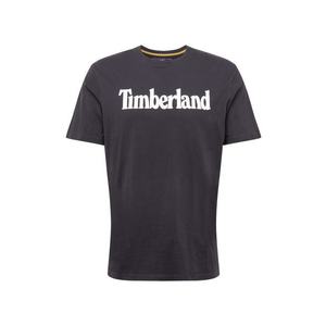 TIMBERLAND Tricou negru / alb imagine