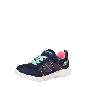 SKECHERS Sneaker bleumarin / albastru noapte / verde mentă / roz deschis imagine