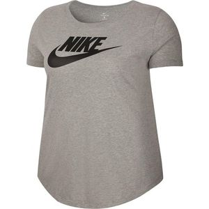 Nike Sportswear Tricou 'Futura' negru / gri amestecat imagine