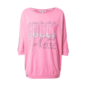 Soccx Bluză de molton roz imagine