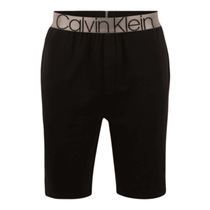 Calvin Klein Underwear Pantaloni de pijama negru / argintiu imagine