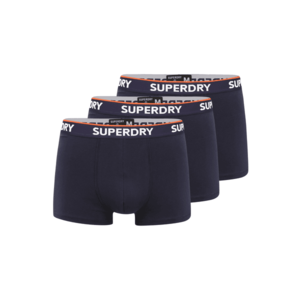 Superdry Boxeri albastru închis / alb / portocaliu imagine