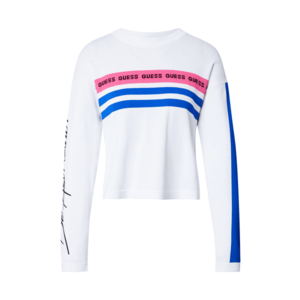 GUESS Tricou alb / albastru / roz imagine