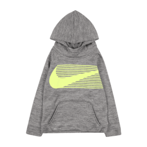 Nike Sportswear Bluză de molton gri amestecat / galben deschis imagine