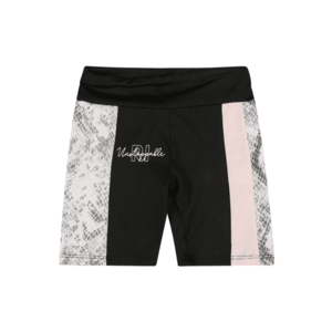 River Island Pantaloni negru / gri deschis / roz pastel imagine
