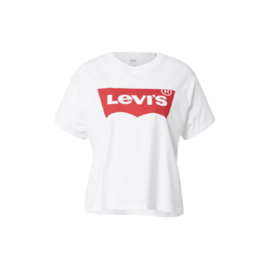 LEVI'S Tricou alb / roșu imagine