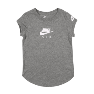 Nike Sportswear Tricou gri amestecat / alb imagine