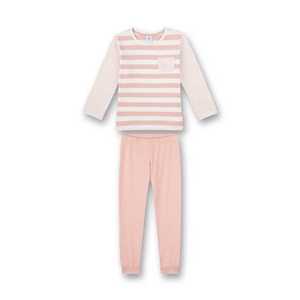 SANETTA Pijamale alb / roz pastel imagine